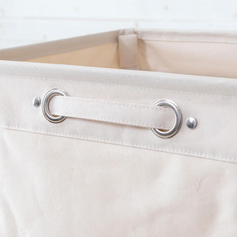 ランドリーバスケット洗濯カゴ キャスター付き 大容量 55L 脱衣かご 収納 収納カゴ ランドリー収納 洗面所 西海岸 おしゃれ かっこいい 66998 | ELEMENTS（インテリア） | 09