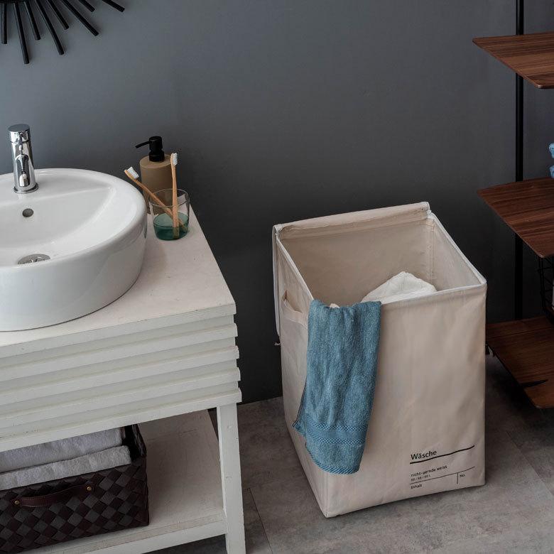 ランドリーバスケット洗濯カゴ ふた付き フタ付き 大容量 60l 脱衣かご 収納 おしゃれ 値引き かっこいい 西海岸 ランドリー収納 収納カゴ 洗面所