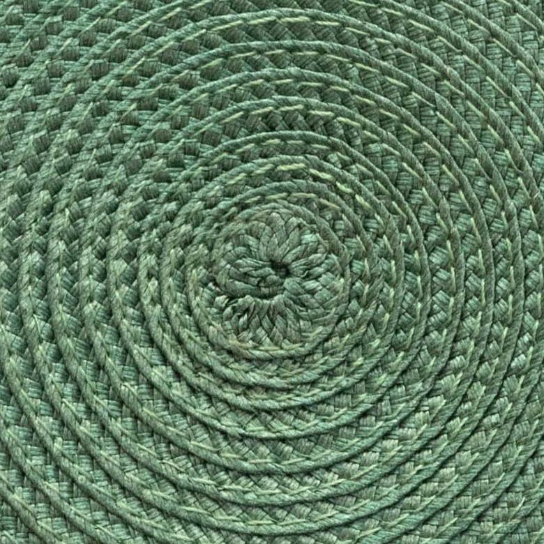 ランチョンマット おしゃれ テーブルウェア 水洗い 和 モダン 丸 正円 ラウンド プレイス マット 1枚 トロピカル カラフル カラー 全3色 Riche リッシュ 67001 | ELEMENTS（インテリア） | 18