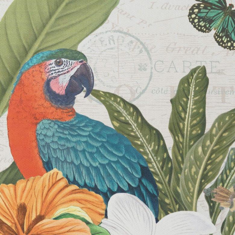 アートフレーム アートパネル トロピカル アニマル 南国 W 50cm D 50cm H 2.7cm アート キャンバス セット アートポスター 絵画 ピクチャー 壁掛け 67004 | ブランド登録なし | 03