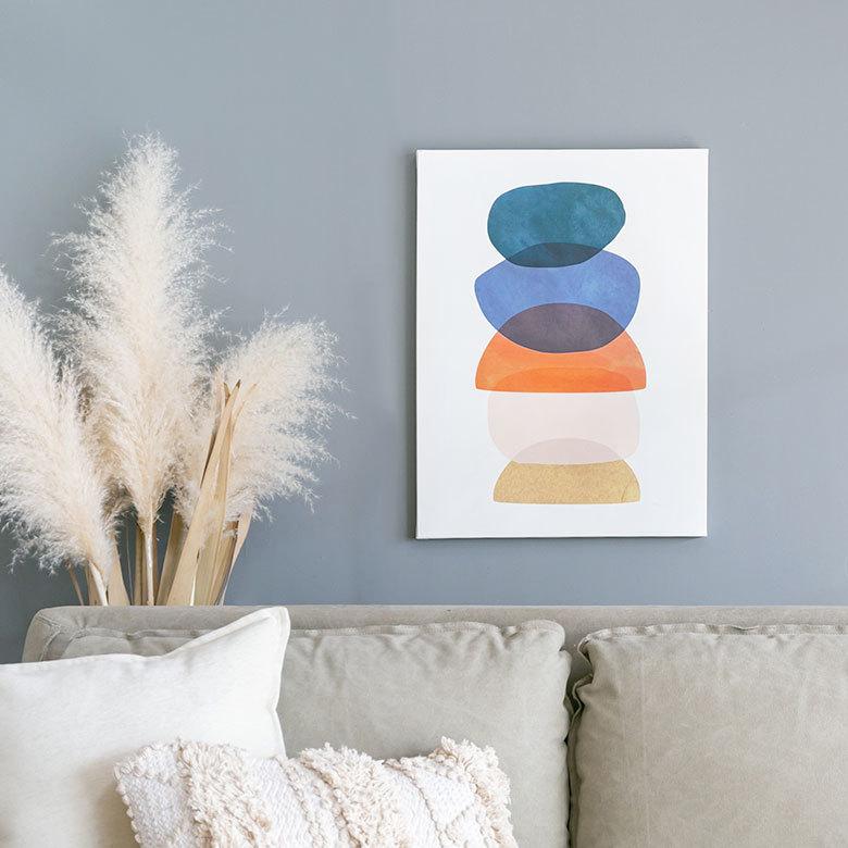 アートパネル イメージ画 キャンパス パネル 約 W 45cm D 60cm H 2.7cm 抽象的 アート キャンパスアート ファブリック調 絵画 壁掛け ピクチャー67021 | ELEMENTS（インテリア） | 11