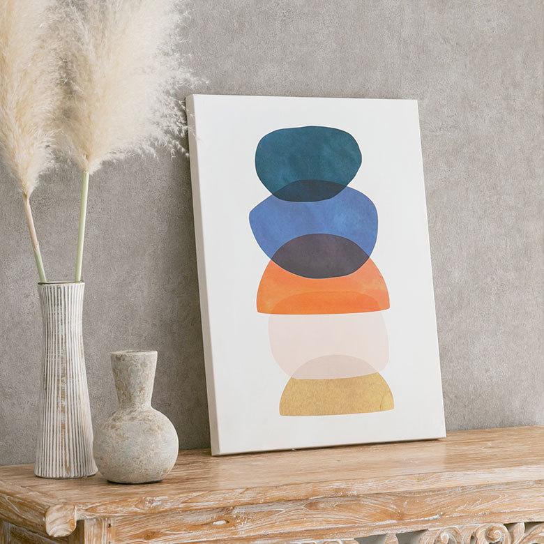 アートパネル イメージ画 キャンパス パネル 約 W 45cm D 60cm H 2.7cm 抽象的 アート キャンパスアート ファブリック調 絵画 壁掛け ピクチャー67021 | ELEMENTS（インテリア） | 16