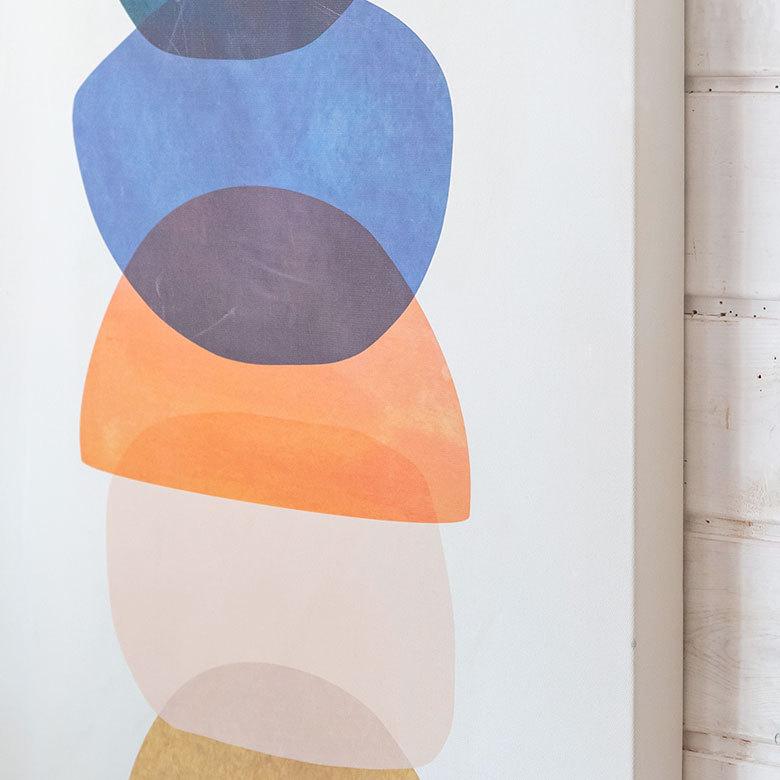 アートパネル イメージ画 キャンパス パネル 約 W 45cm D 60cm H 2.7cm 抽象的 アート キャンパスアート ファブリック調 絵画 壁掛け ピクチャー67021 | ELEMENTS（インテリア） | 02