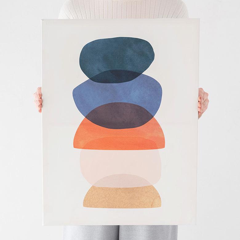 アートパネル イメージ画 キャンパス パネル 約 W 45cm D 60cm H 2.7cm 抽象的 アート キャンパスアート ファブリック調 絵画 壁掛け ピクチャー67021 | ELEMENTS（インテリア） | 06