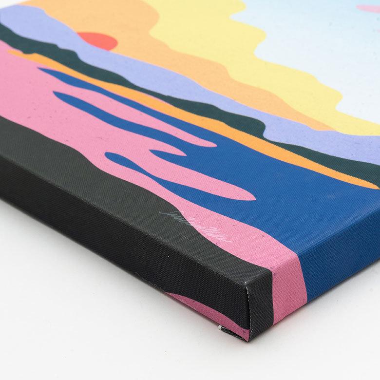 アートパネル 風景 キャンパス パネル 約 W 40cm D 50cm H 2.7cm 自然 空 アート キャンパスアート ファブリック調 絵画 壁掛け ピクチャー67022 | ELEMENTS（インテリア） | 14