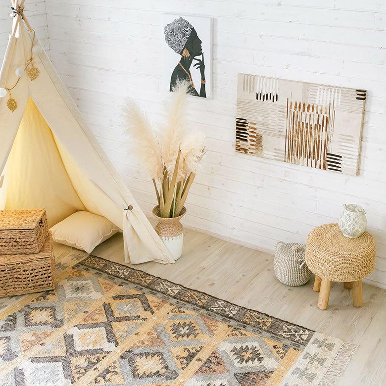 アートパネル イメージ画 キャンパス パネル 約 W 50cm D 80cm H 2.7cm 抽象的 アート キャンパスアート ファブリック調 絵画 壁掛け 67026 | ブランド登録なし | 13