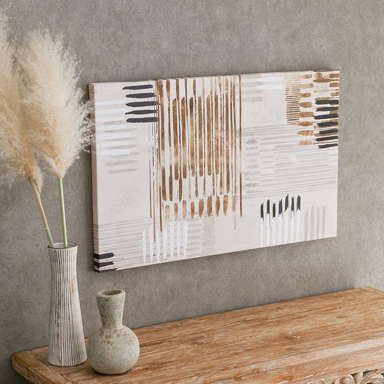 アートパネル イメージ画 キャンパス パネル 約 W 50cm D 80cm H 2.7cm 抽象的 アート キャンパスアート ファブリック調 絵画 壁掛け 67026 | ブランド登録なし | 16