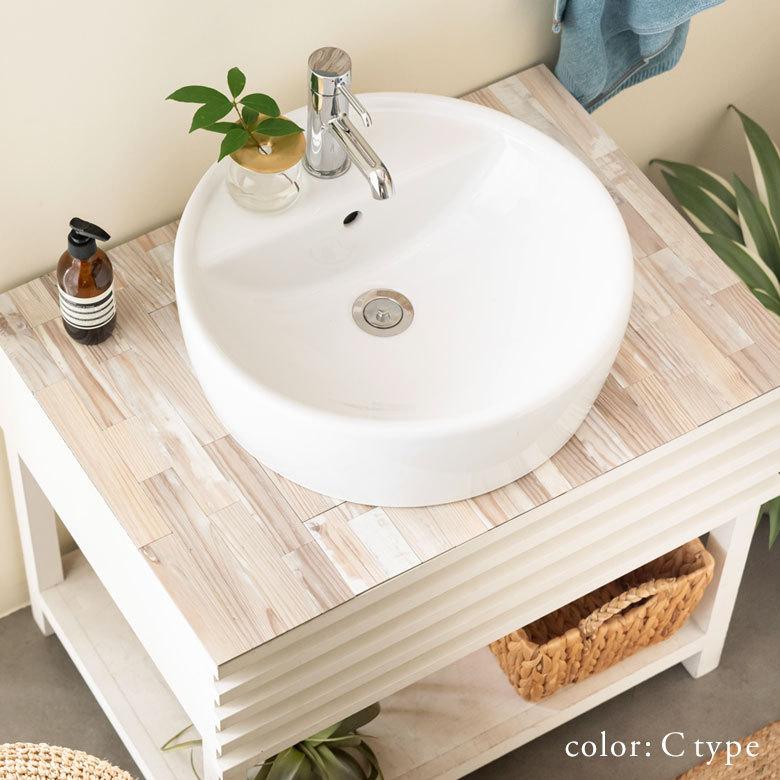 タイルシール ウッド調 木目調 壁材 10枚入り 正方形 水回り 防水 DIY ウォールステッカー 台所 キッチン 洗面所 トイレ 67029-10 | ELEMENTS（インテリア） | 12