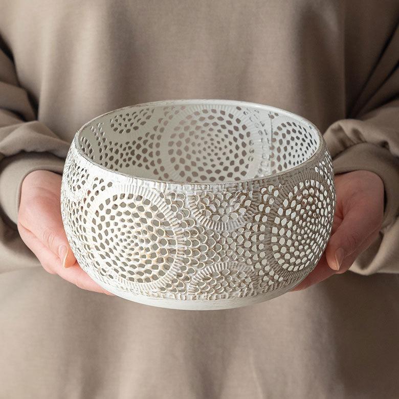 トレイ 小物入れ 蚊取り線香入れ キャンドルホルダー デコレーショントレイ アラベスク エスニック ポット インテリア 67030 | ELEMENTS（インテリア） | 12