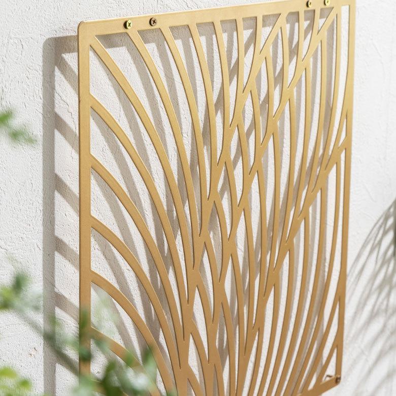 アート パネル 花 葉 リーフ フラワー デザイン ウォール デコレーション メタル 装飾 壁掛け おしゃれ モダン 北欧 インテリア リゾート アジアン 雑貨 67031 | ブランド登録なし | 17