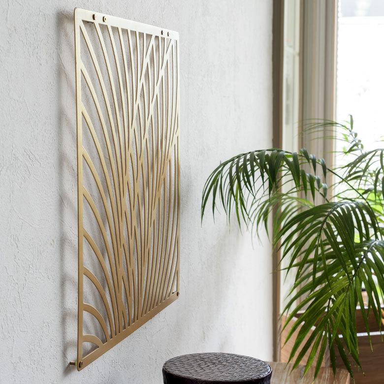 アート パネル 花 葉 リーフ フラワー デザイン ウォール デコレーション メタル 装飾 壁掛け おしゃれ モダン 北欧 インテリア リゾート アジアン 雑貨 67031 | ブランド登録なし | 02