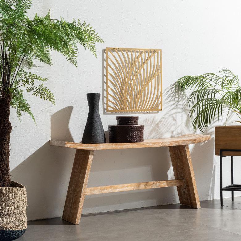 アート パネル 花 葉 リーフ フラワー デザイン ウォール デコレーション メタル 装飾 壁掛け おしゃれ モダン 北欧 インテリア リゾート アジアン 雑貨 67031 | ブランド登録なし | 06