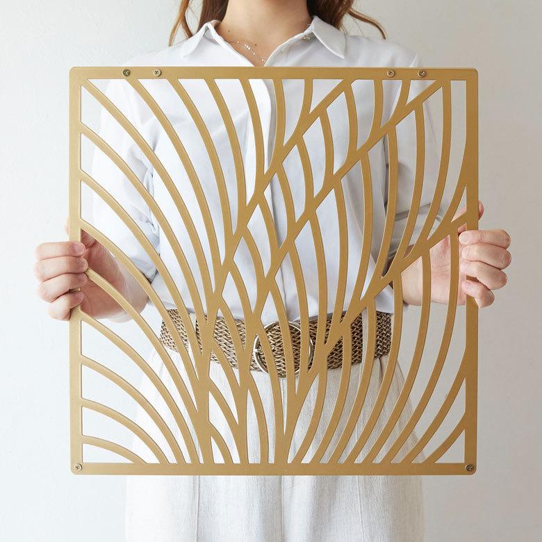 アート パネル 花 葉 リーフ フラワー デザイン ウォール デコレーション メタル 装飾 壁掛け おしゃれ モダン 北欧 インテリア リゾート アジアン 雑貨 67031 | ブランド登録なし | 08