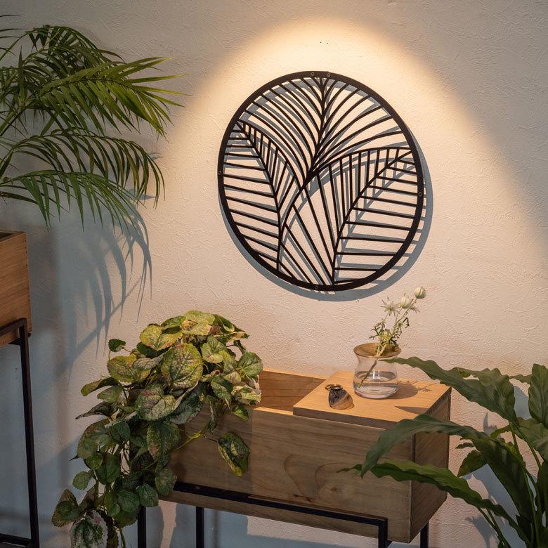 アート パネル 花 葉 リーフ フラワー デザイン ウォール デコレーション メタル 装飾 壁掛け おしゃれ モダン 北欧 インテリア リゾート アジアン 雑貨 67032 | ブランド登録なし | 18