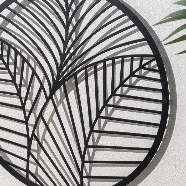 アート パネル 花 葉 リーフ フラワー デザイン ウォール デコレーション メタル 装飾 壁掛け おしゃれ モダン 北欧 インテリア リゾート アジアン 雑貨 67032 | ブランド登録なし | 05