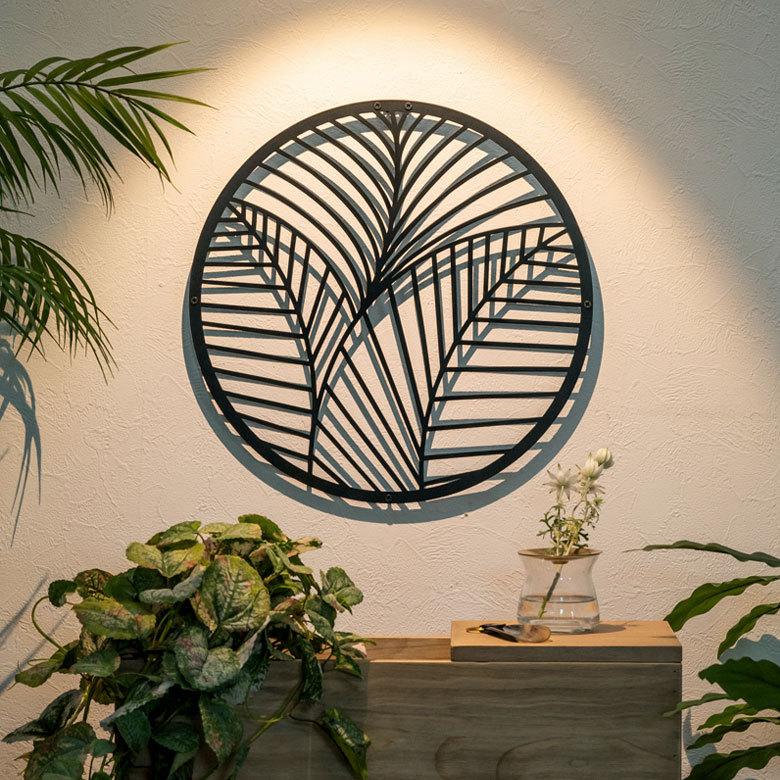 アート パネル 花 葉 リーフ フラワー デザイン ウォール デコレーション メタル 装飾 壁掛け おしゃれ モダン 北欧 インテリア リゾート アジアン 雑貨 67032 | ブランド登録なし | 07