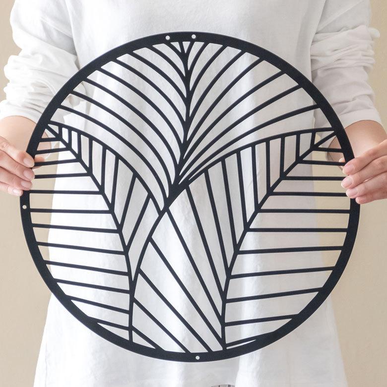 アート パネル 花 葉 リーフ フラワー デザイン ウォール デコレーション メタル 装飾 壁掛け おしゃれ モダン 北欧 インテリア リゾート アジアン 雑貨 67032 | ブランド登録なし | 08