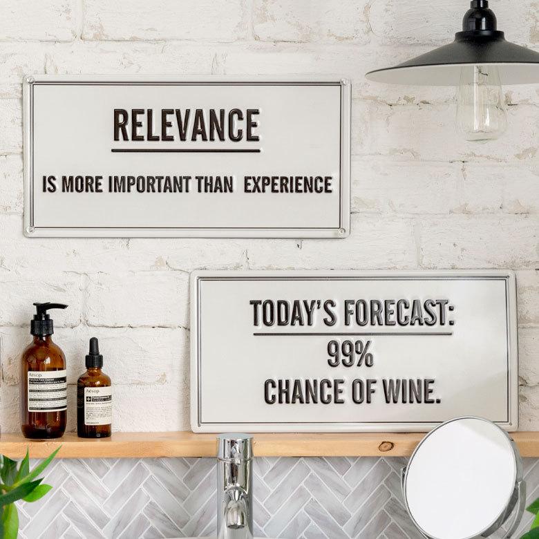 ブリキ看板 シンプル レトロ メッセージ デザイン ウォール アート デコレーション 店舗 装飾 看板 壁掛け おしゃれ インテリア 雑貨 西海岸風 男前 Elements 通販 Yahoo ショッピング