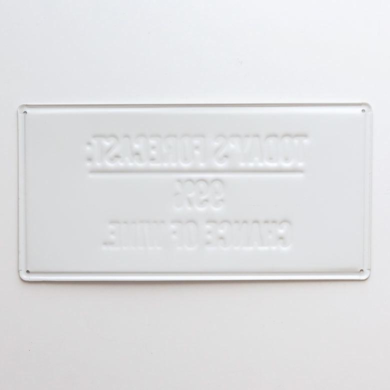 ブリキ看板 シンプル レトロ メッセージ デザイン ウォール アート デコレーション 店舗 装飾 看板 壁掛け おしゃれ インテリア 雑貨 西海岸風 男前 67033 | ELEMENTS（インテリア） | 17