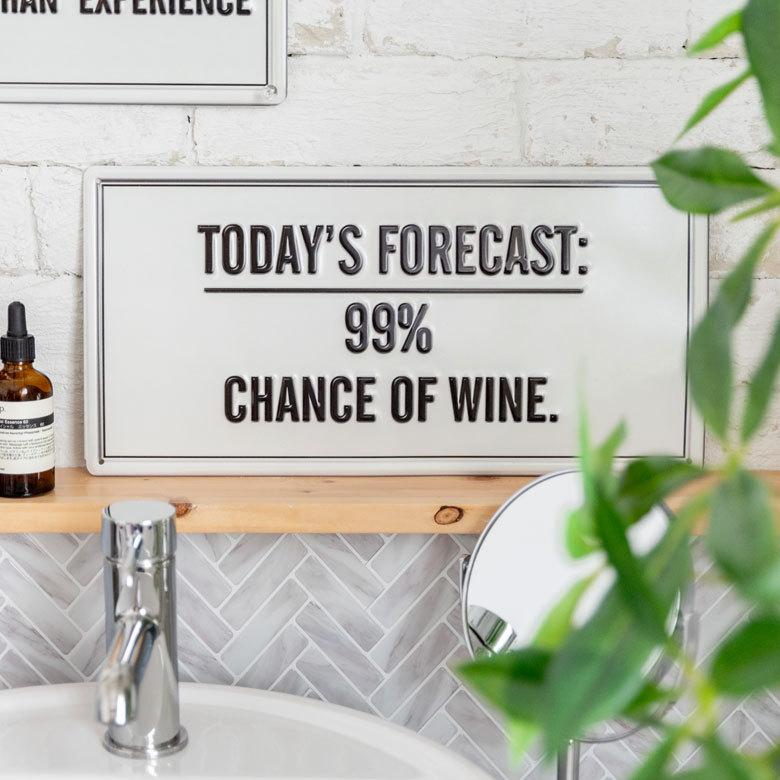 ブリキ看板 シンプル レトロ メッセージ デザイン ウォール アート デコレーション 店舗 装飾 看板 壁掛け おしゃれ インテリア 雑貨 西海岸風 男前 67033 | ELEMENTS（インテリア） | 19