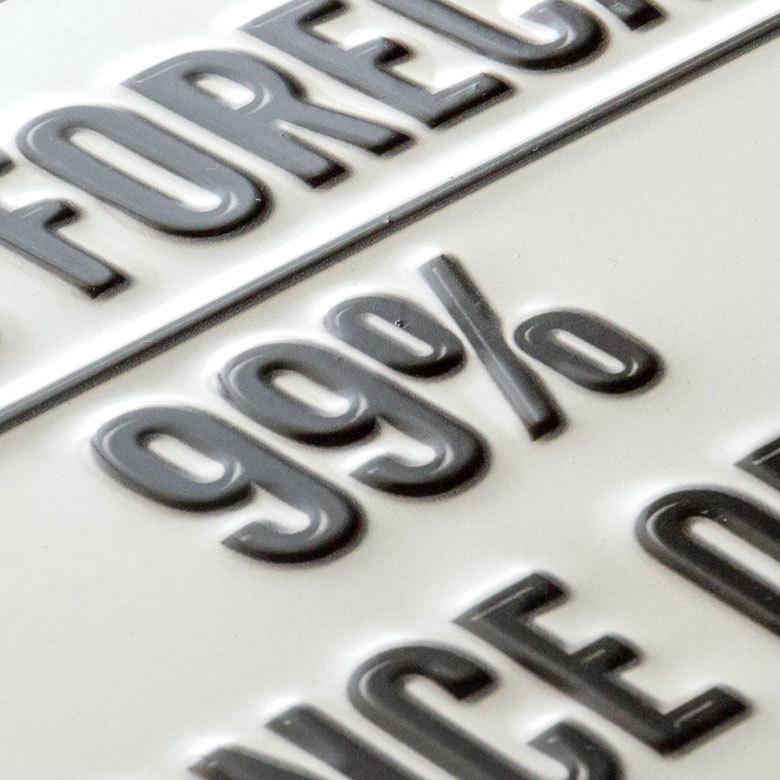 ブリキ看板 シンプル レトロ メッセージ デザイン ウォール アート デコレーション 店舗 装飾 看板 壁掛け おしゃれ インテリア 雑貨 西海岸風 男前 67033 | ELEMENTS（インテリア） | 04