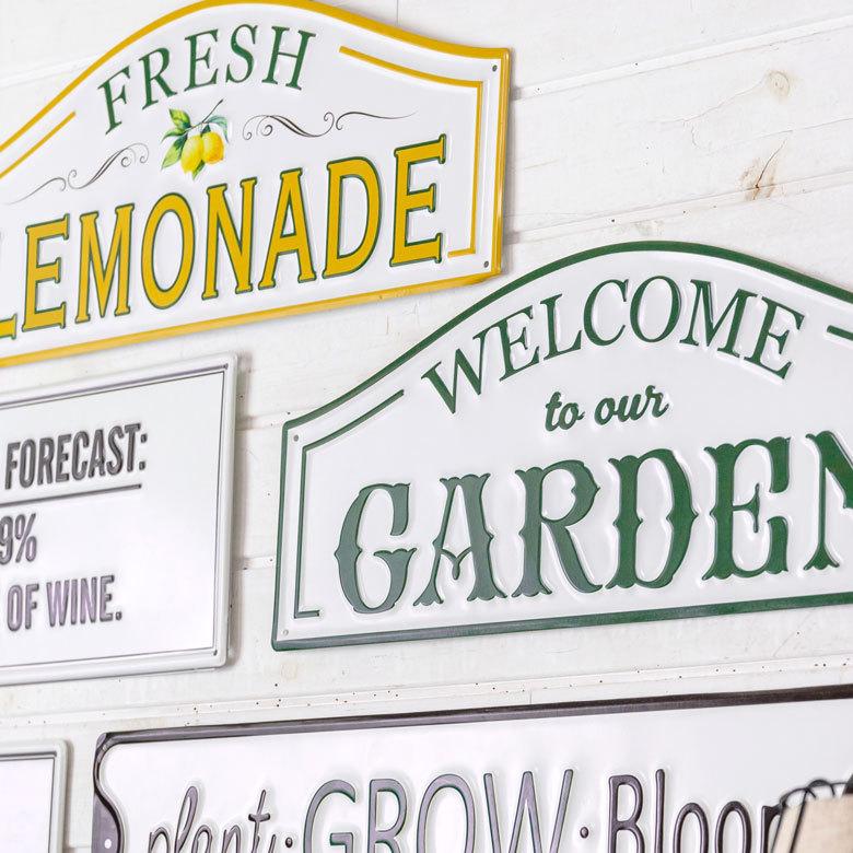 ブリキ 看板 レトロ ヴィンテージ風 アンティーク調 ウォール アート デコレーション 店舗 装飾 パネル 壁掛け おしゃれ インテリア 雑貨 西海岸風 男前 67034 | ELEMENTS（インテリア） | 18