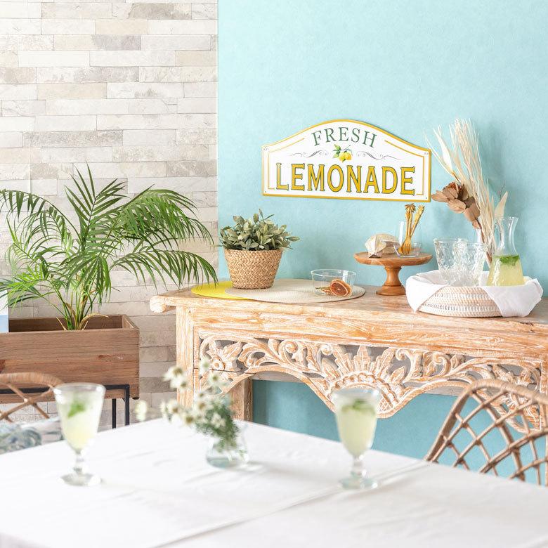 ブリキ 看板 レトロ ヴィンテージ風 アンティーク調 ウォール アート デコレーション 店舗 装飾 パネル 壁掛け おしゃれ インテリア 雑貨 西海岸風 男前 67034 | ELEMENTS（インテリア） | 20