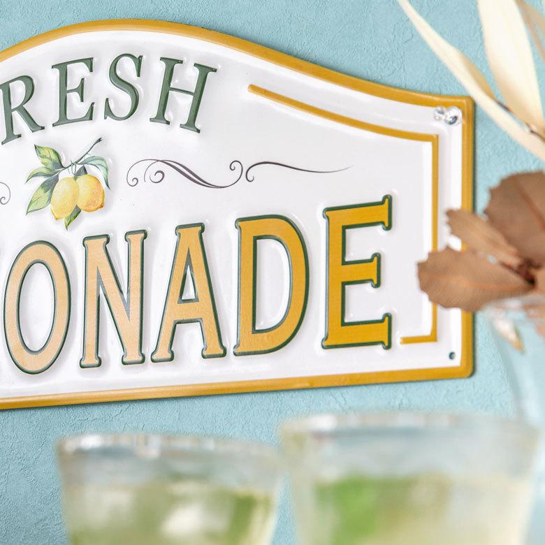 ブリキ 看板 レトロ ヴィンテージ風 アンティーク調 ウォール アート デコレーション 店舗 装飾 パネル 壁掛け おしゃれ インテリア 雑貨 西海岸風 男前 67034 | ELEMENTS（インテリア） | 11