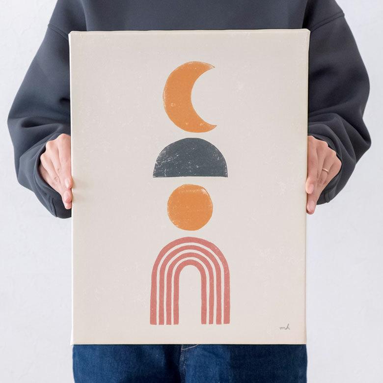 アートパネル 虹 月 太陽 アート キャンパス パネル ムーン レインボー ウォール デコレーション 北欧 インテリア おしゃれ リゾート ハワイ 西海岸 Elements 通販 Yahoo ショッピング