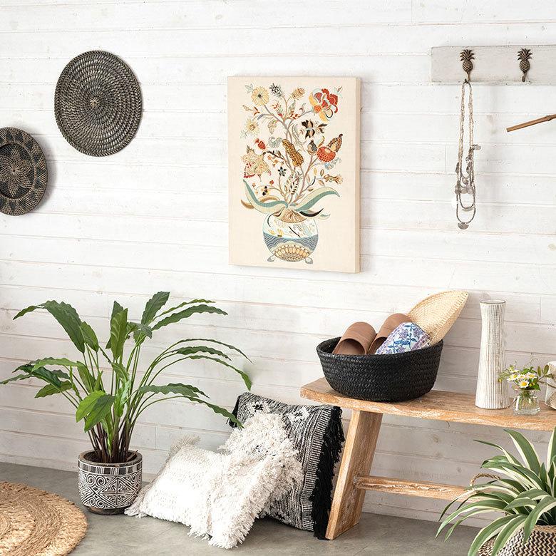アートパネル シノワ アート キャンパス パネル エキゾチック 花 鳥 ウォール デコレーション 北欧 インテリア おしゃれ リゾート アジアン 雑貨 67039 | ブランド登録なし | 11