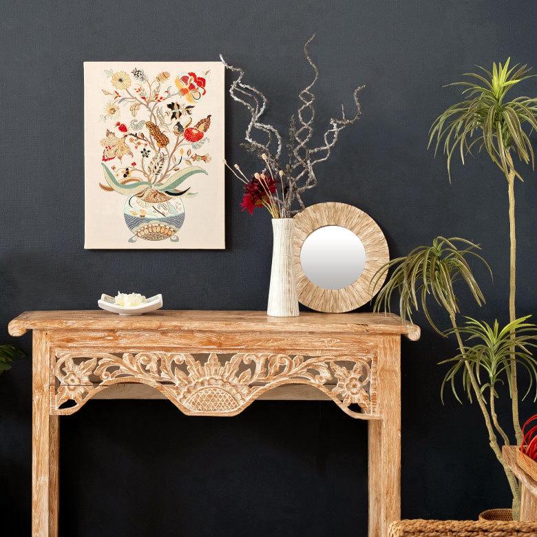 アートパネル シノワ アート キャンパス パネル エキゾチック 花 鳥 ウォール デコレーション 北欧 インテリア おしゃれ リゾート アジアン 雑貨 67039 | ブランド登録なし | 04