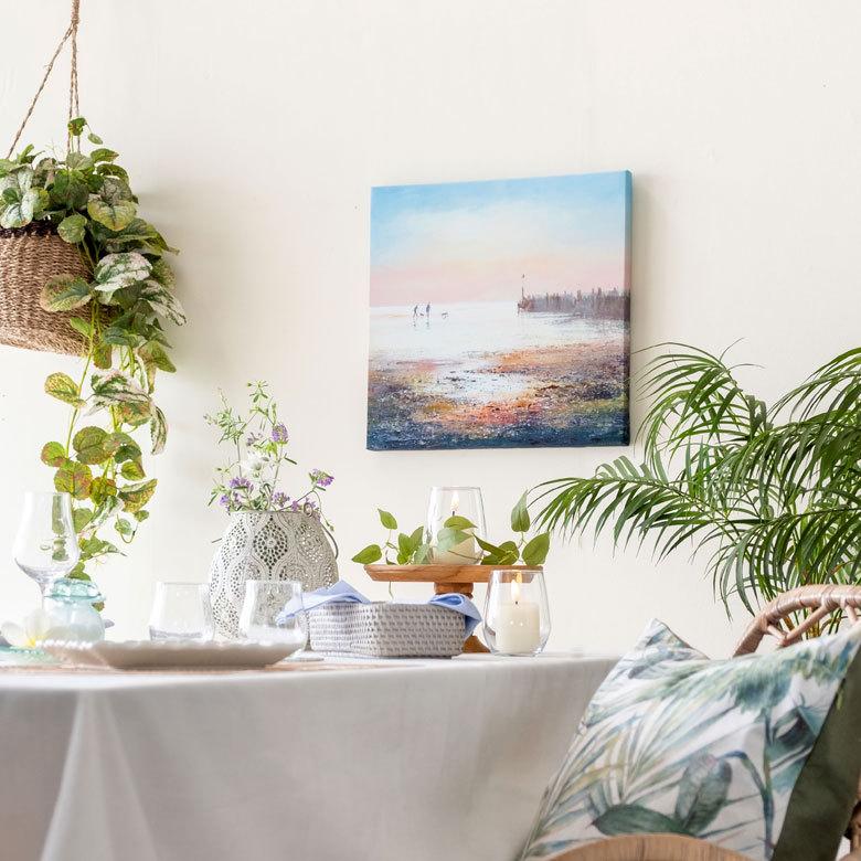 アートパネル ビーチ 風景 アート キャンパス パネル 海 波 波 夕暮れ ウォール デコレーション 北欧 インテリア おしゃれ リゾート サーフ ハワイ 西海岸 Elements 通販 Paypayモール