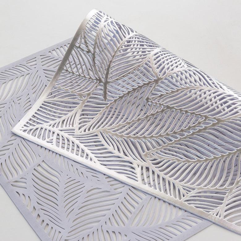 ランチョンマット プレース プレイス ランチ マット リーフ 葉っぱ 敷物 水洗い可 洗える 撥水 防水 おしゃれ 北欧 ハワイアン リゾート 南国  雑貨 67046 | ELEMENTS（インテリア） | 13