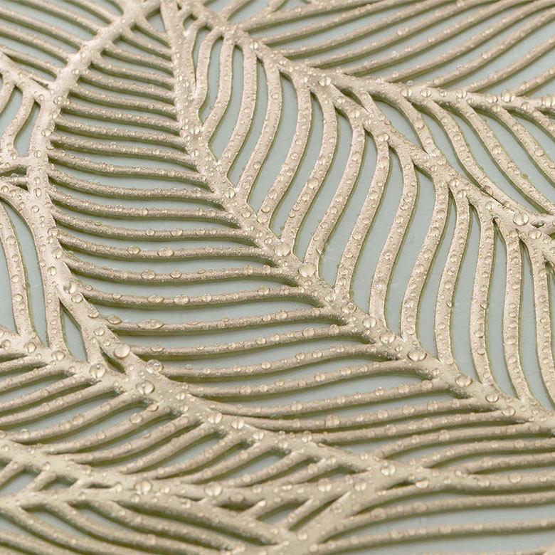 ランチョンマット プレース プレイス ランチ マット リーフ 葉っぱ 敷物 水洗い可 洗える 撥水 防水 おしゃれ 北欧 ハワイアン リゾート 南国  雑貨 67046 | ELEMENTS（インテリア） | 14