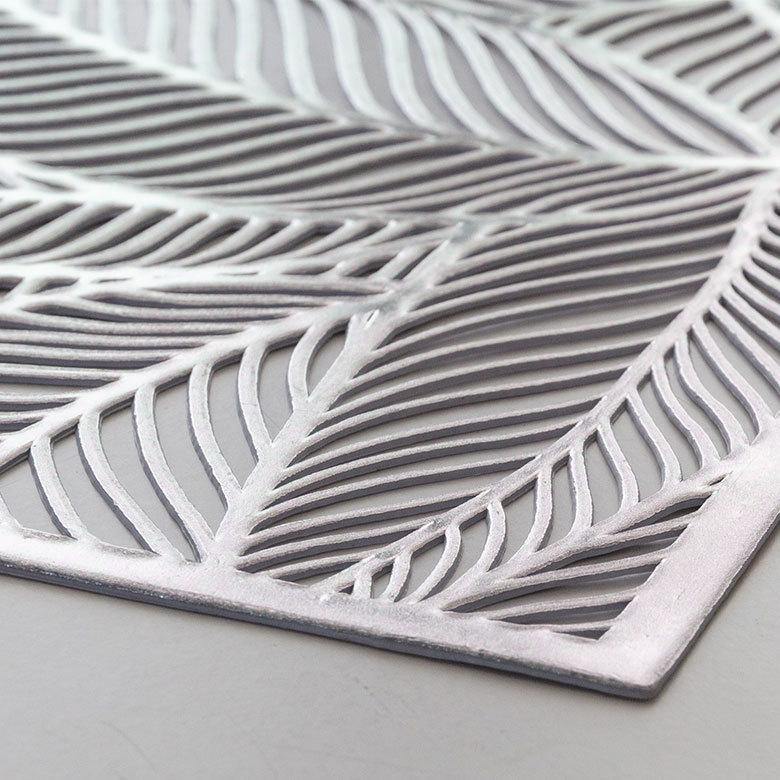 ランチョンマット プレース プレイス ランチ マット リーフ 葉っぱ 敷物 水洗い可 洗える 撥水 防水 おしゃれ 北欧 ハワイアン リゾート 南国  雑貨 67046 | ELEMENTS（インテリア） | 16