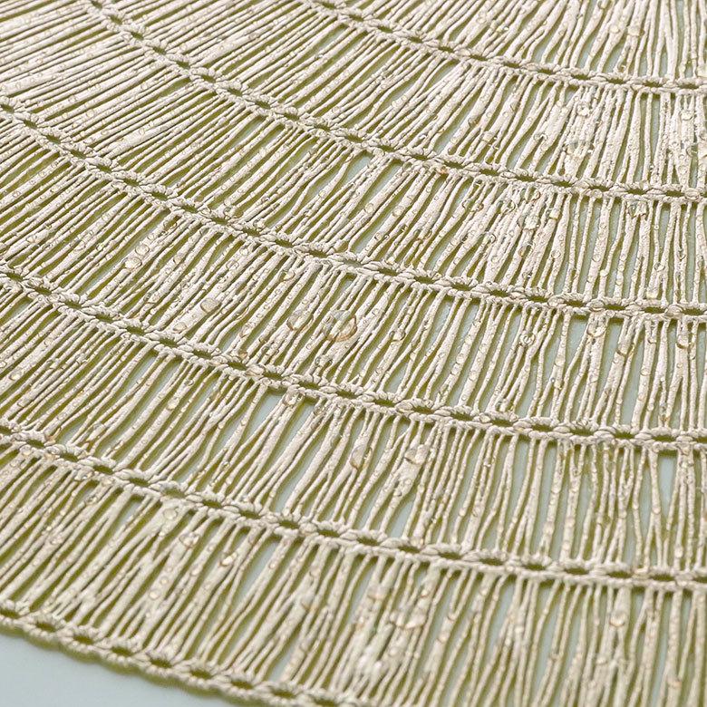 ランチョンマット プレース プレイス ランチ マット ラウンド 円形 丸形 敷物 水洗い可 洗える 撥水 防水 おしゃれ 北欧 ハワイアン リゾート 南国 雑貨 67047 | ELEMENTS（インテリア） | 14