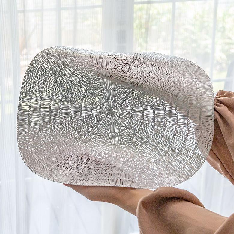 ランチョンマット プレース プレイス ランチ マット ラウンド 円形 丸形 敷物 水洗い可 洗える 撥水 防水 おしゃれ 北欧 ハワイアン リゾート 南国 雑貨 67047 | ELEMENTS（インテリア） | 04