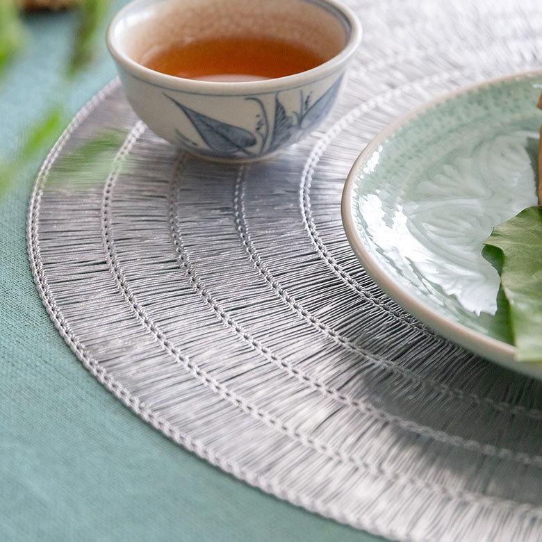 ランチョンマット プレース プレイス ランチ マット ラウンド 円形 丸形 敷物 水洗い可 洗える 撥水 防水 おしゃれ 北欧 ハワイアン リゾート 南国 雑貨 67047 | ELEMENTS（インテリア） | 08