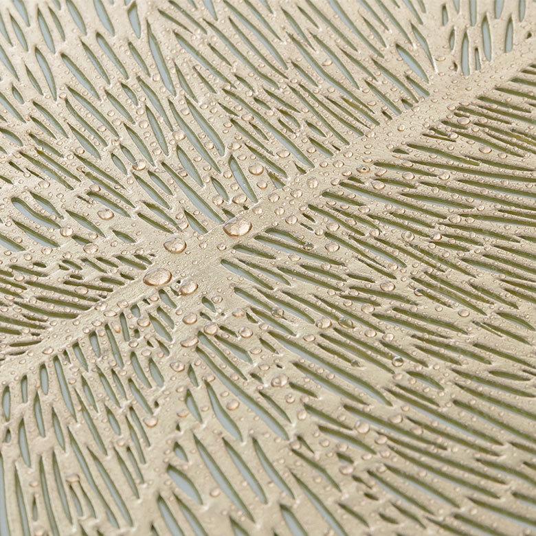 ランチョンマット プレース プレイス ランチ マット モンステラ リーフ 葉っぱ 敷物 水洗い可 洗える 撥水 防水 おしゃれ 北欧 ハワイアン リゾート 雑貨 67048 | ELEMENTS（インテリア） | 14