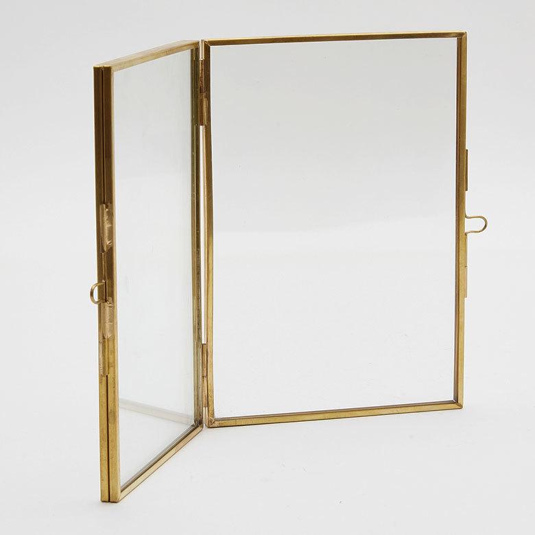 フォトフレーム 2面 2枚 ハガキサイズ ハガキサイズ 写真 たて 入れ 写真 たて メニュー スタンド ディスプレイ アンティーク 風 おしゃれ インテリア 67053 | ELEMENTS（インテリア） | 15