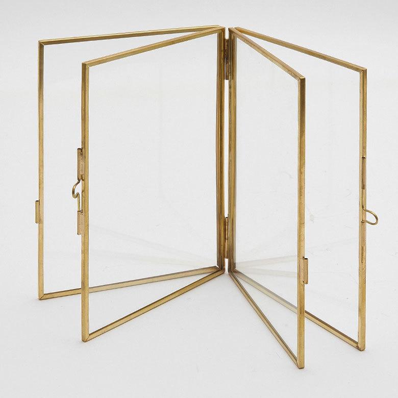 フォトフレーム 2面 2枚 ハガキサイズ ハガキサイズ 写真 たて 入れ 写真 たて メニュー スタンド ディスプレイ アンティーク 風 おしゃれ インテリア 67053 | ELEMENTS（インテリア） | 16