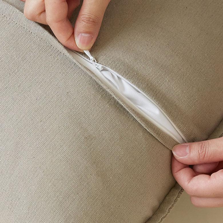 クッション カバー シンプル 無地 洗濯可 洗える おしゃれ  春 夏 秋 冬 ナチュラル 北欧 西海岸 ハワイアン ビーチ コースタル リゾート 67054 | ブランド登録なし | 16