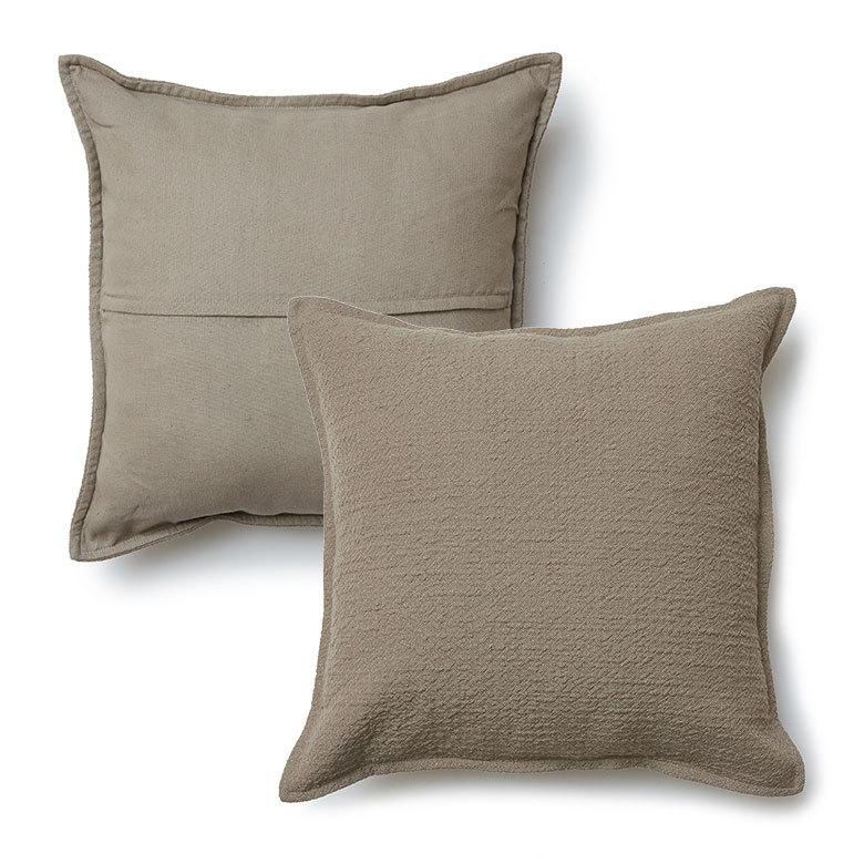 クッション カバー シンプル 無地 洗濯可 洗える おしゃれ 春 夏