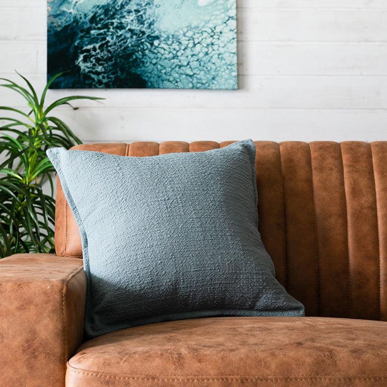 クッション カバー シンプル 無地 洗濯可 洗える おしゃれ  春 夏 秋 冬 ナチュラル 北欧 西海岸 ハワイアン ビーチ コースタル リゾート 67054 | ブランド登録なし | 07