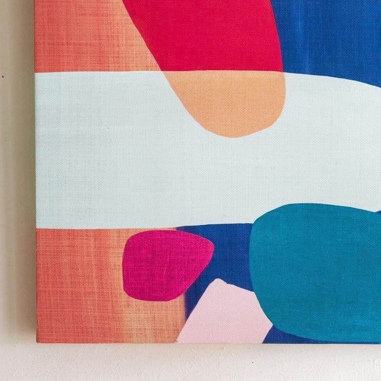 アートパネル Pop colors ポップカラーズ キャンバス アート 絵 抽象画 ウォール デコレーション 壁掛け イラスト おしゃれ