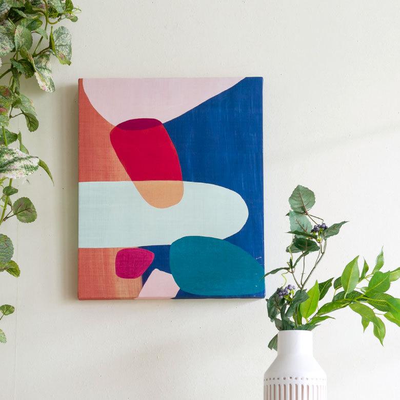 アートパネル Pop colors ポップカラーズ キャンバス アート 絵