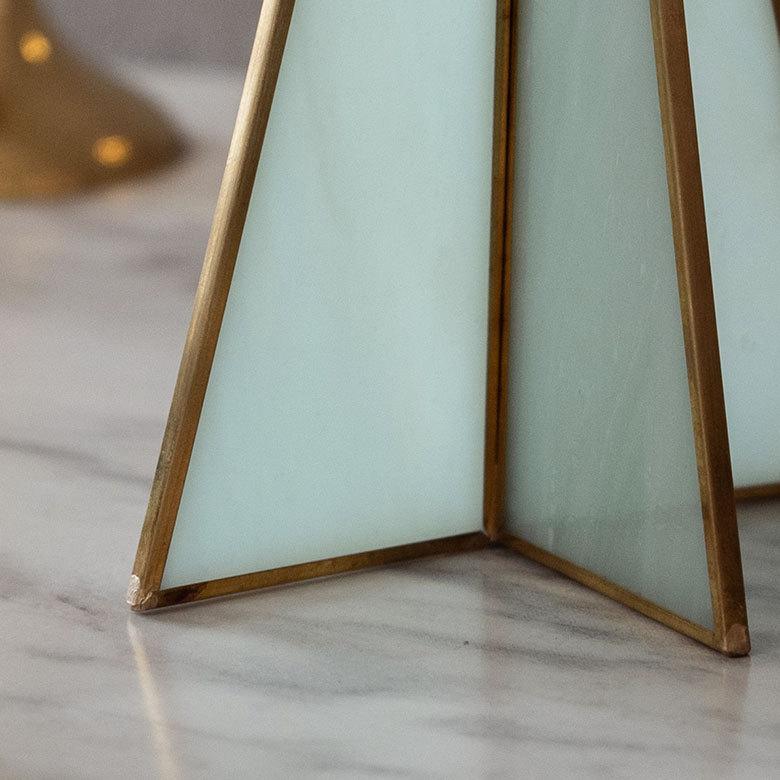 クリスマス ツリー オブジェ デコレーション ガラス 製 真鍮 オーナメント 卓上 飾り 置物 雑貨 細工 インテリア インテリア おしゃれ かわいい  北欧 67064 | ELEMENTS（インテリア） | 02