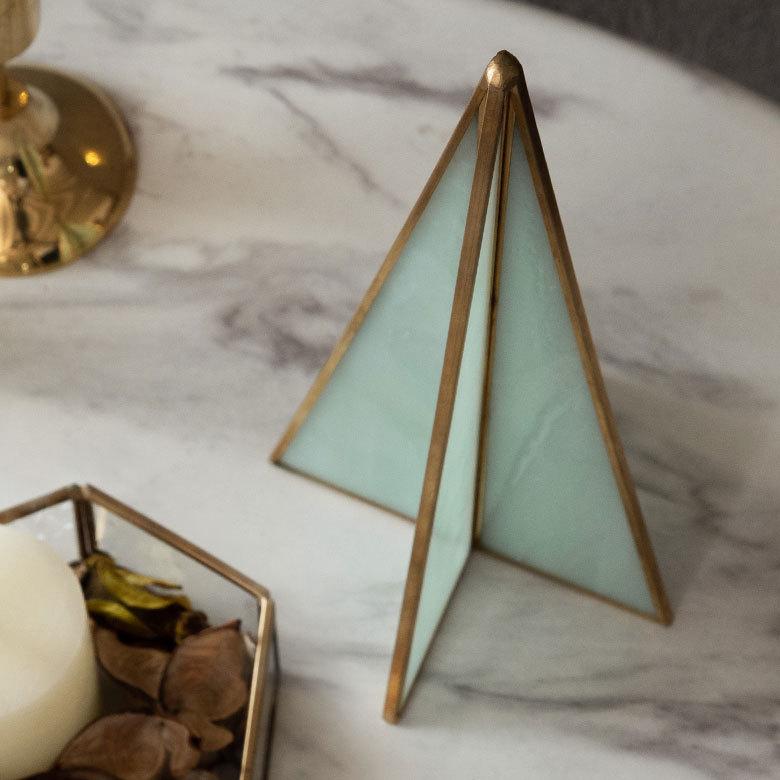 クリスマス ツリー オブジェ デコレーション ガラス 製 真鍮 オーナメント 卓上 飾り 置物 雑貨 細工 インテリア インテリア おしゃれ かわいい  北欧 67064 | ELEMENTS（インテリア） | 08