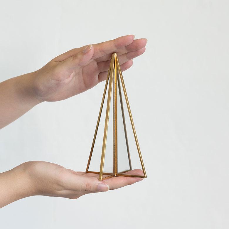 クリスマス ツリー オブジェ デコレーション ガラス 製 真鍮 オーナメント 卓上 飾り 置物 雑貨 細工 インテリア インテリア おしゃれ かわいい  北欧 67065 | ELEMENTS（インテリア） | 16