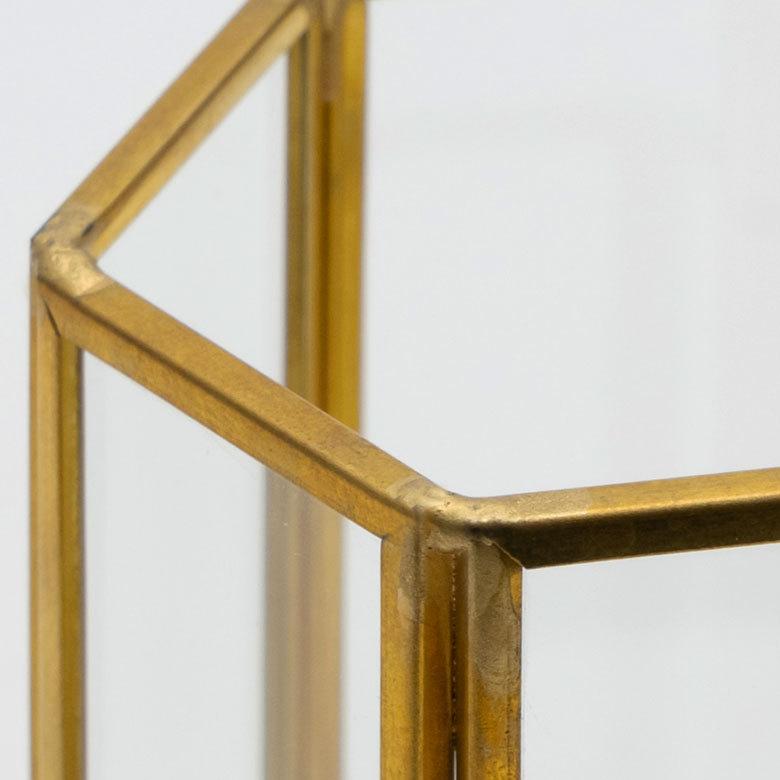 ブラシ スタンド コスメ 収納  ガラス 真鍮 メイク ケース 鉛筆 ペン 立て ボックス 小物 入れ ディスプレイ おしゃれ 北欧  雑貨 インテリア 西海岸 67071 | ブランド登録なし | 17